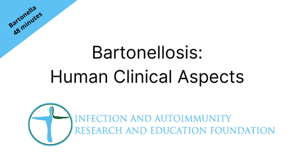 Bartonellosis:  Human Clinical Aspects